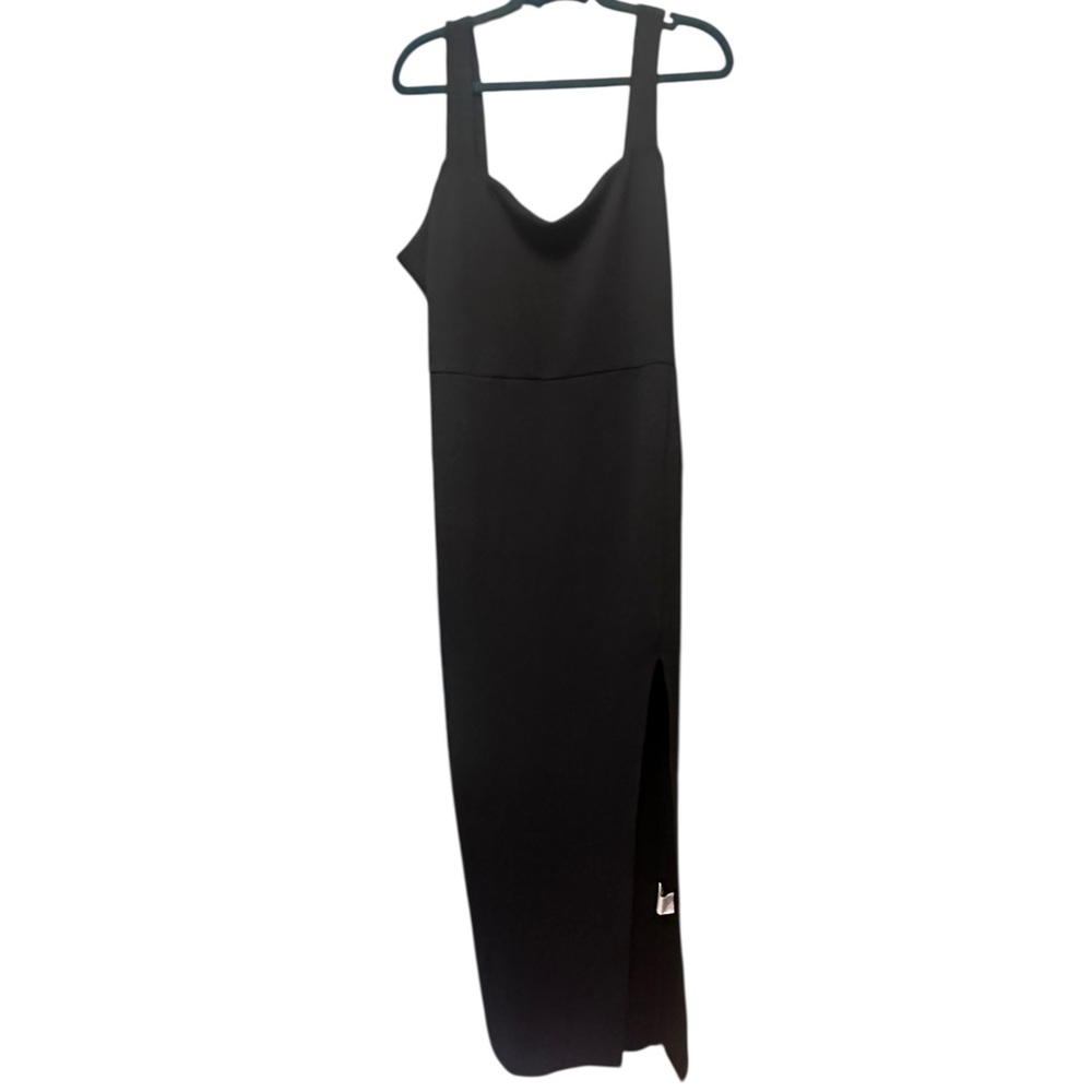 NWOT SHEIN Simple Black Dress - Picture 4 of 6